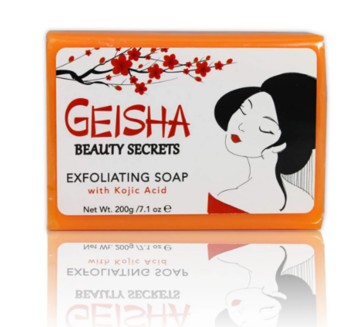 Geisha Beauty Secrets Exfoliating Soap with Kojic Acid