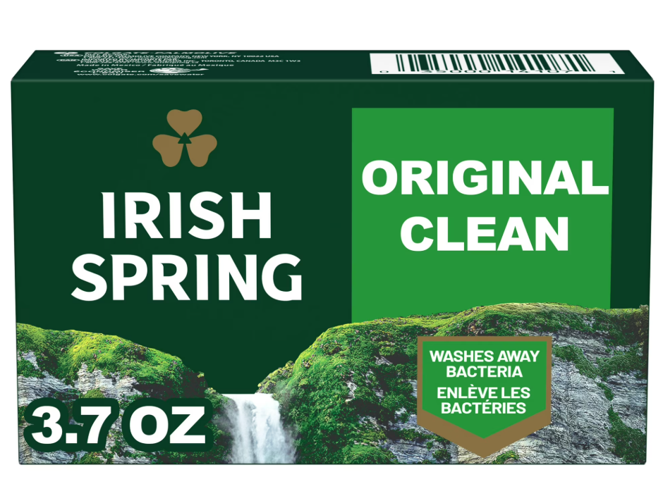 Irish Spring Original Clean Deodorant Bar Soap