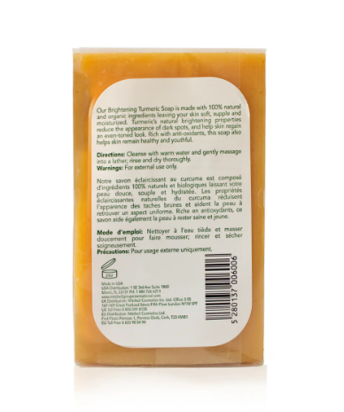 Organic Extract Turmeric Soap
