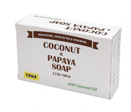 Taha Coconut And Papaya Soap
