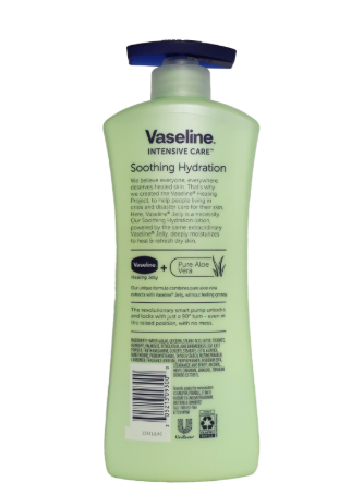 Vaseline Intensive Care Soothing Hydration Body Lotion, 20.3 Oz.