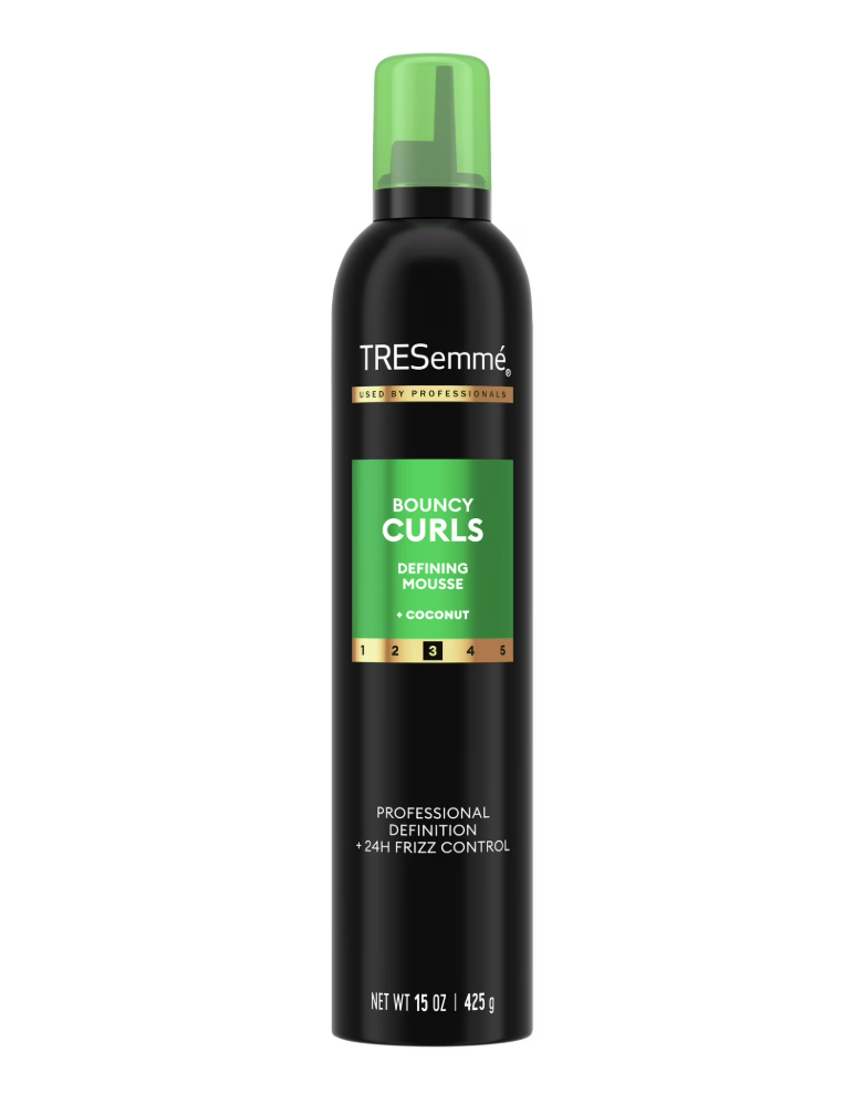 TRESemmé Bouncy Curls Mousse with 24H Control & Definition, 15 oz