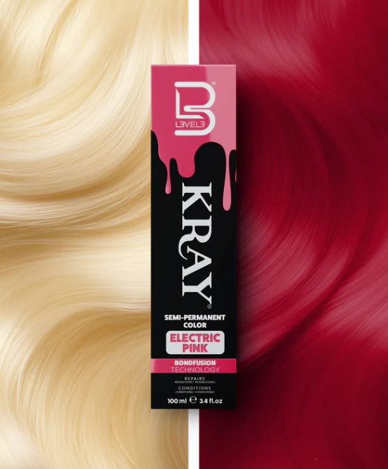 Electric Pink Semi Permanent Color