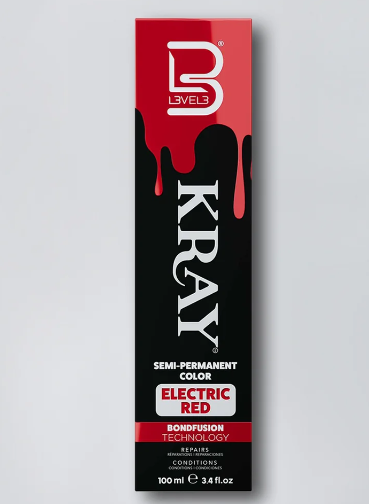 Electric Red Semi Permanent Color