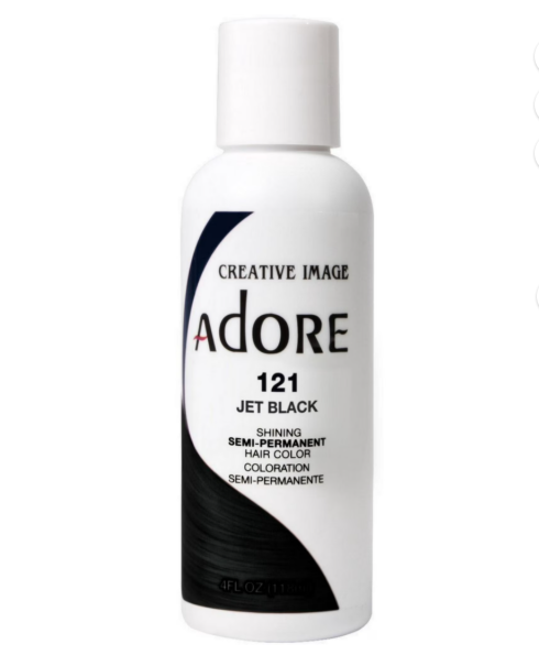 Adore Semi Permanent Hair Colour Jet Black