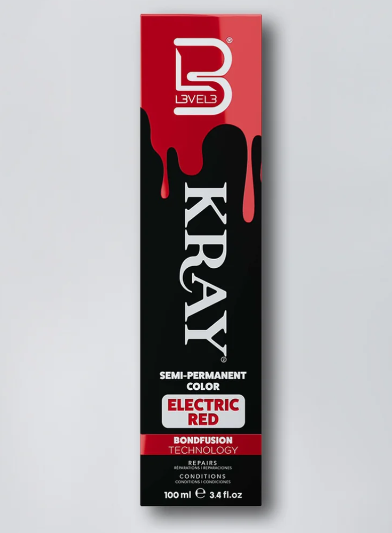 Electric Red Semi Permanent Color