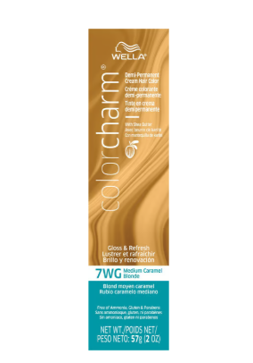 WELLA Color Charm Demi-Permanent Medium Caramel Blonde 7WG