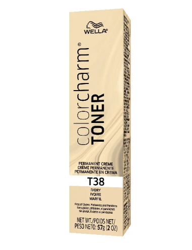 Wella Color Charm Creme Toner 2 oz - T38