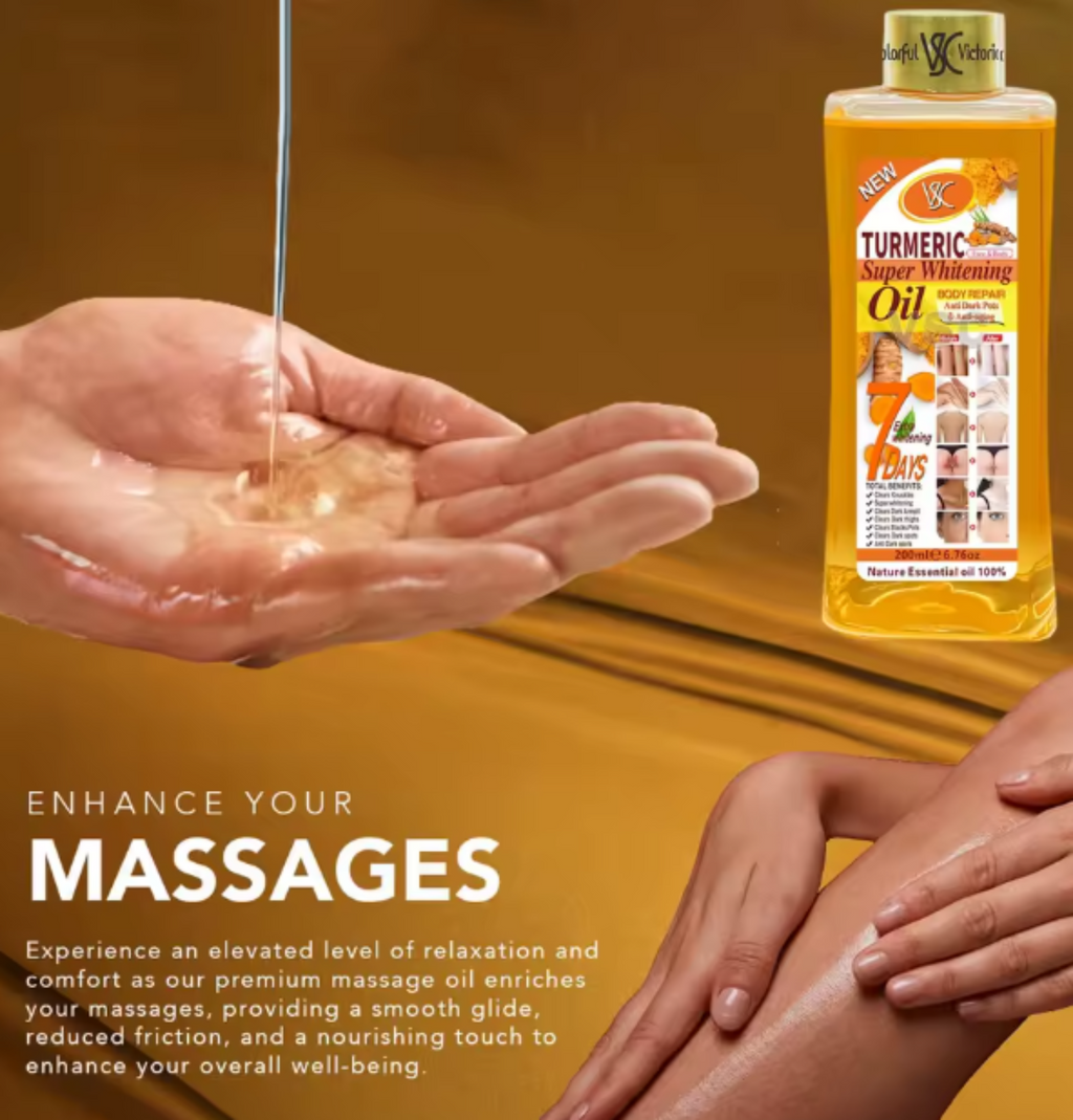 BTL Turmeric Essential Oil for Face & Body  200ml 6oz