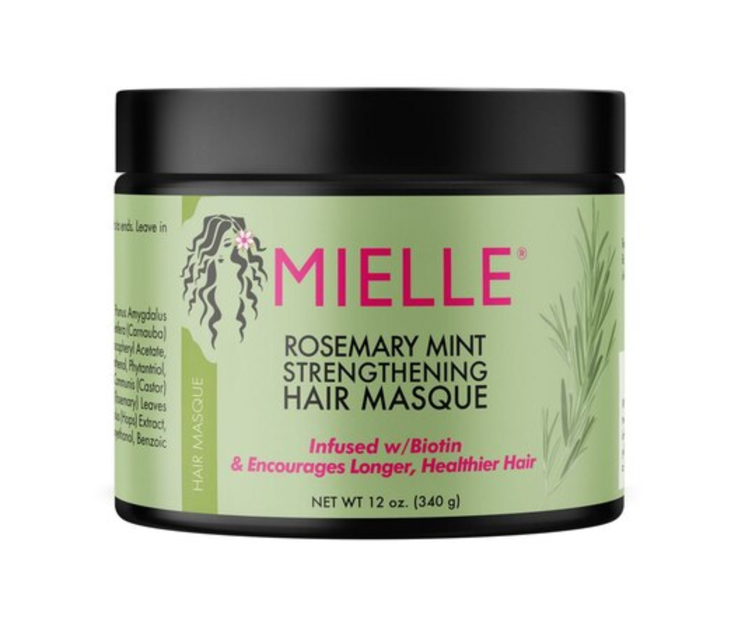 Mielle Rosemary Mint Hair Masque, 12 OZ
