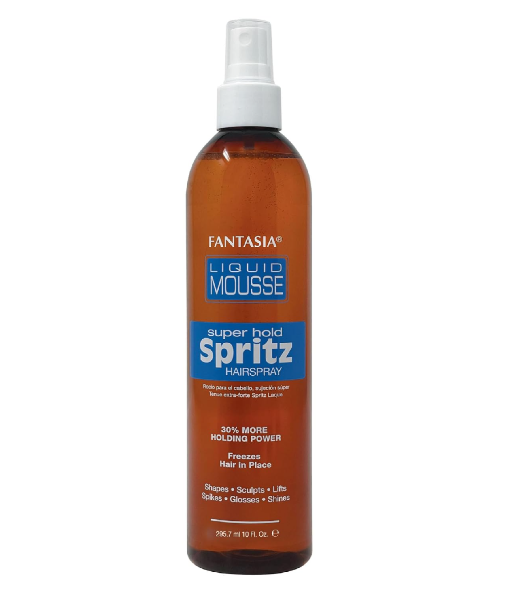 Fantasia Liquid Mousse Spritz Hair Spray Super Hold 10 Fl Oz