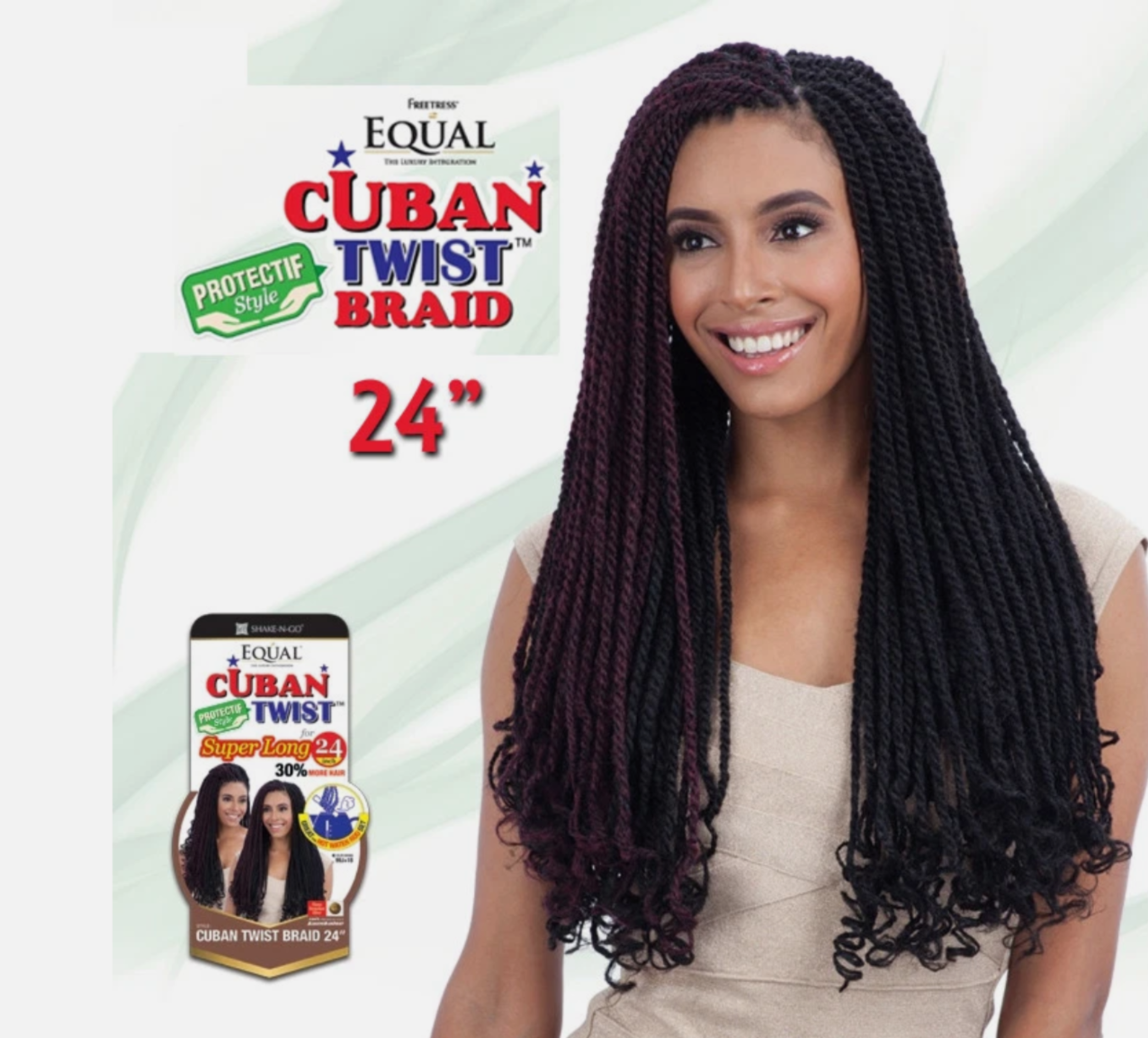 FREETRESS - EQUAL Cuban Twist Braid 24"
