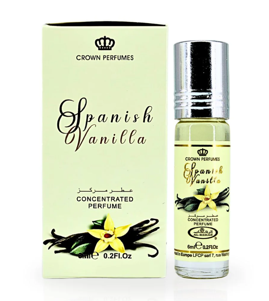 panish Vanilla Perfume Oil CPO 6ml