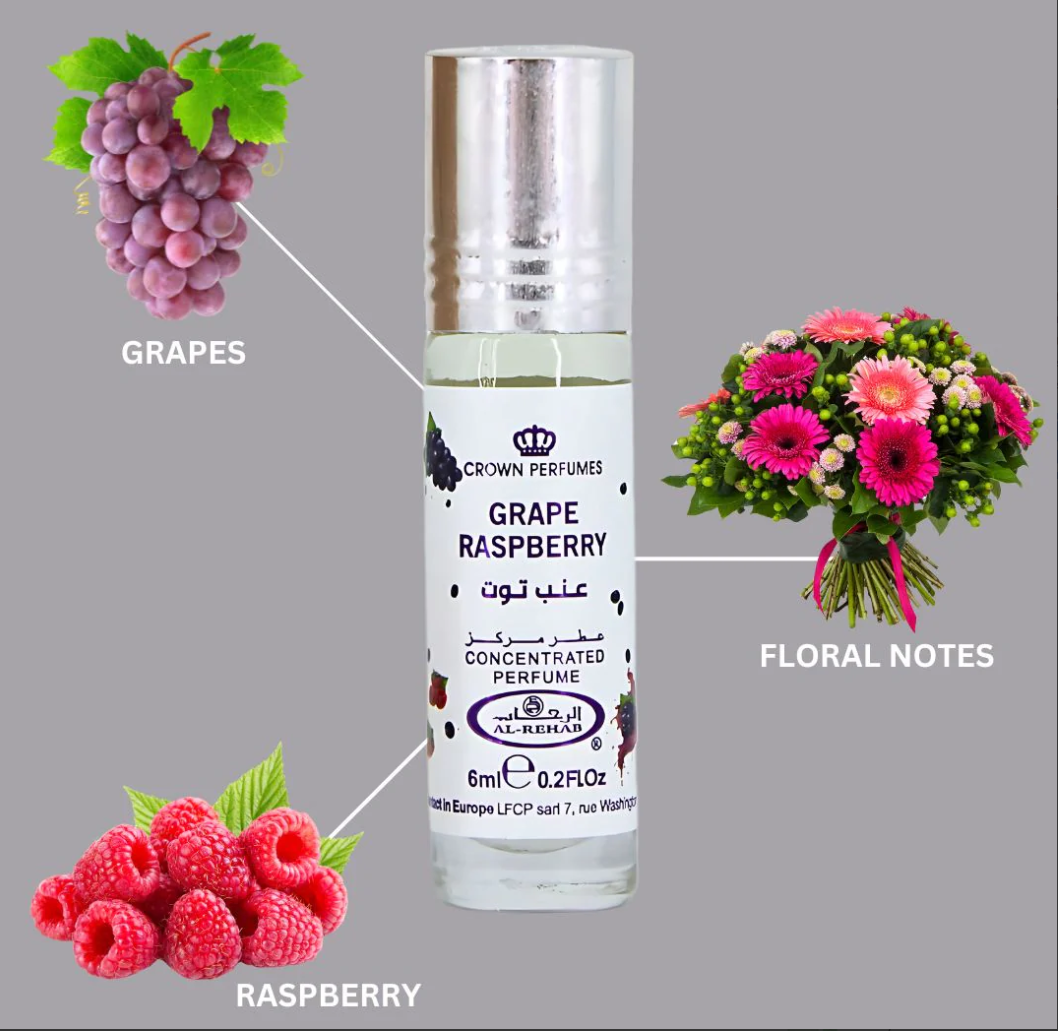 Grape Raspberry Perfume Oil CPO 6ml