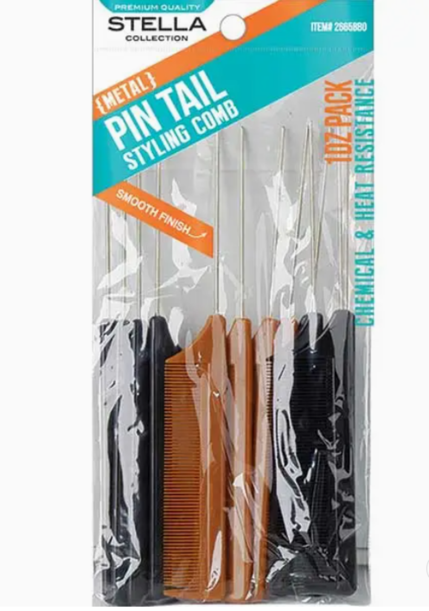 STELLA PIN TAIL COMB 12pcs