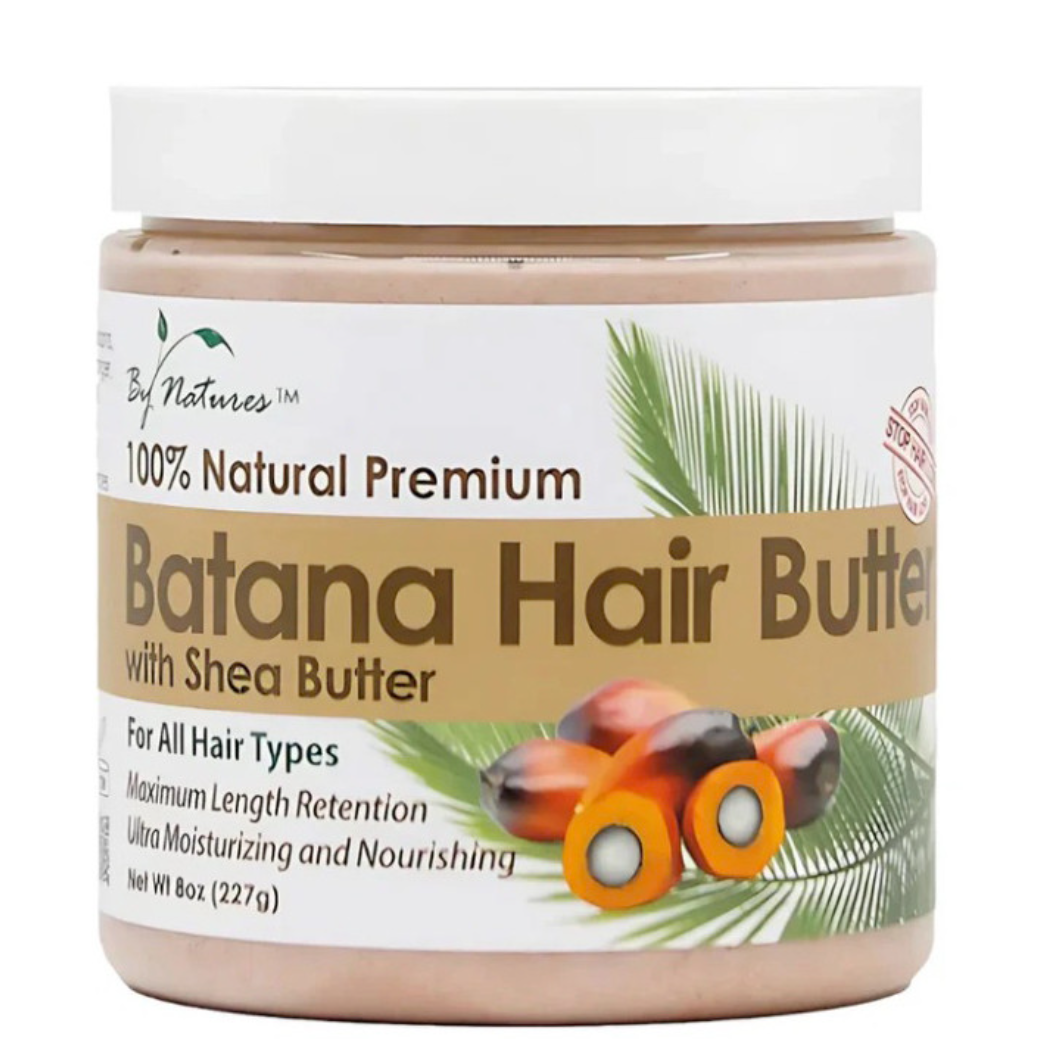 BY NATURES 100% Natural Premium Batana Hair Butter (8oz)