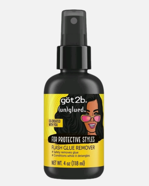 Got2b Unglued Flash Glue Remover, Protective Styles 4oz