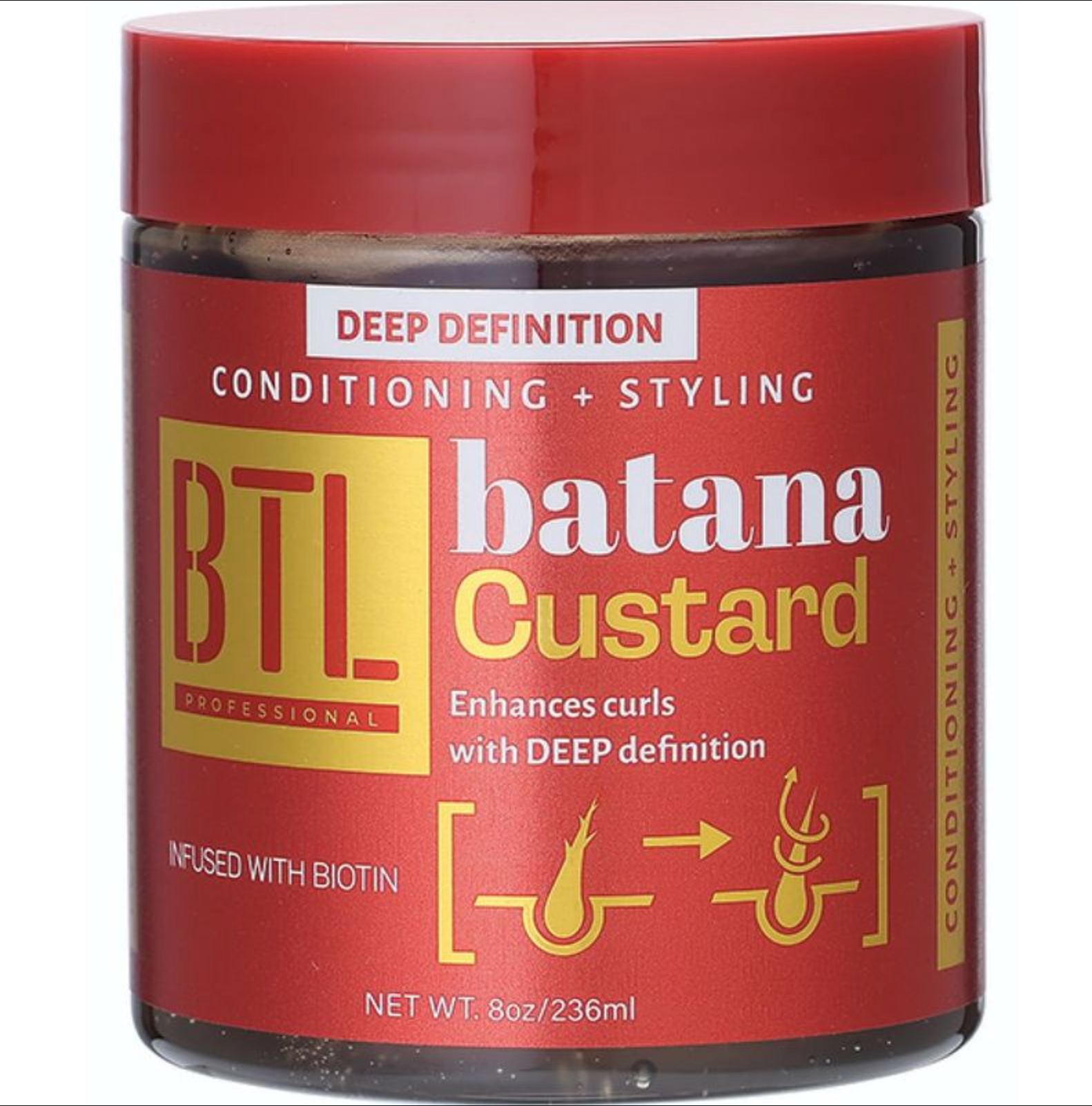 BTL Batana Custard | Enhance Curls with Deep Definition | 8oz
