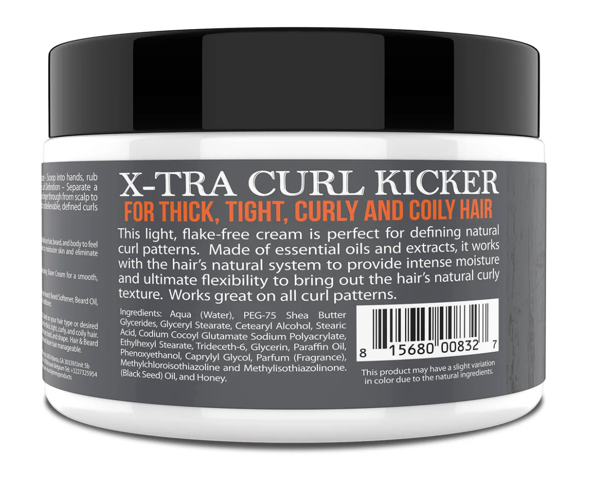 X-TRA Curl-Kicker For Thick, Tight, Curly and Coily Hair