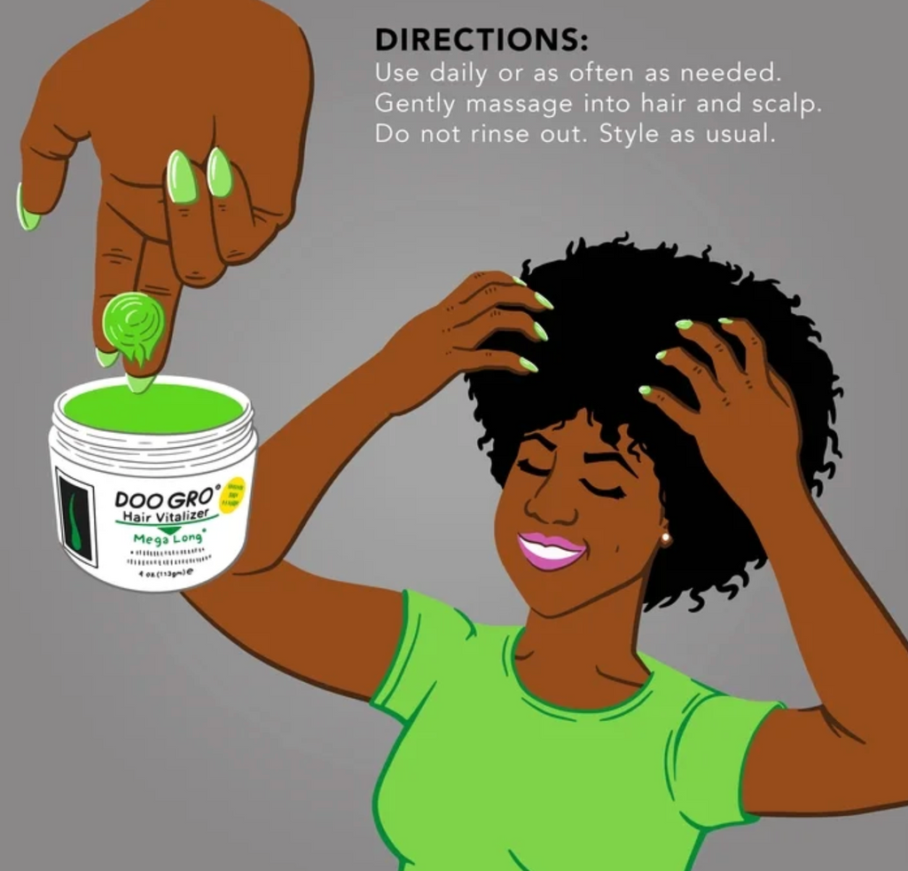 Doo Gro Mega Long Hair Vitalizer, 4 oz, All Hair Types, Moisturizing