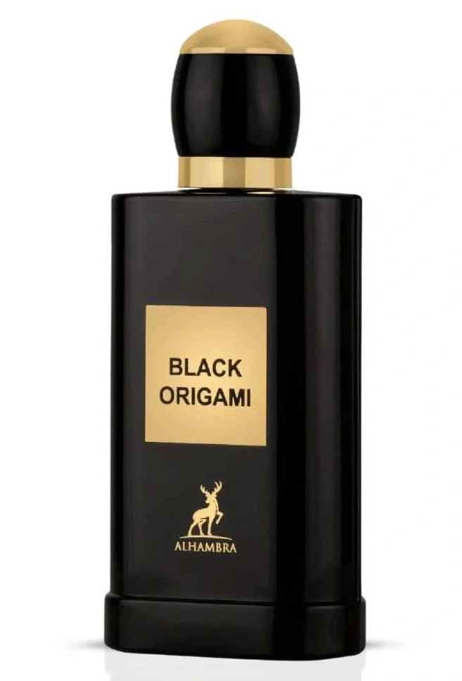 Black Origami Eau de Parfum Spray 100ml (3.4 oz) by Maison Alhambra