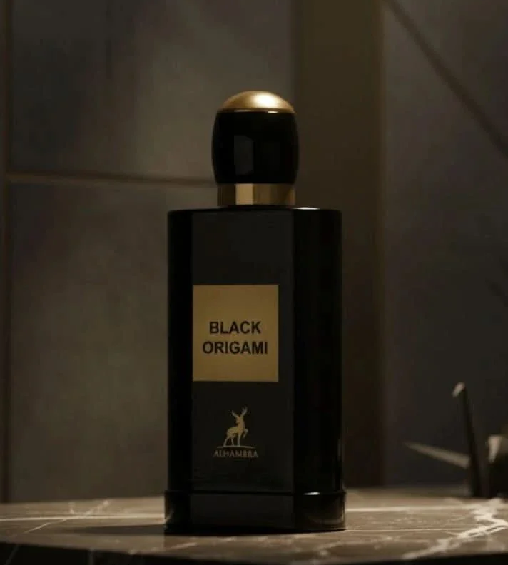 Black Origami Eau de Parfum Spray 100ml (3.4 oz) by Maison Alhambra