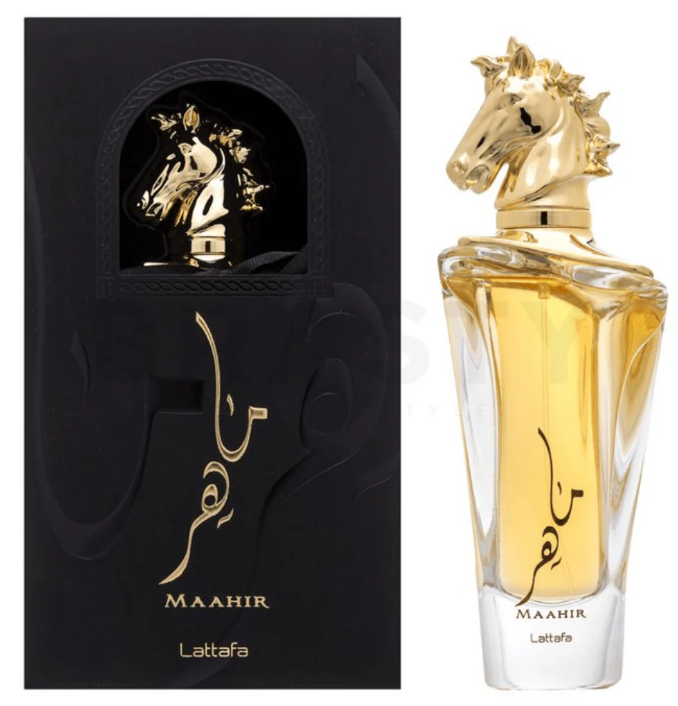 Maahir Eau de Parfum Spray 100ml (3.4 oz) by Lattafa