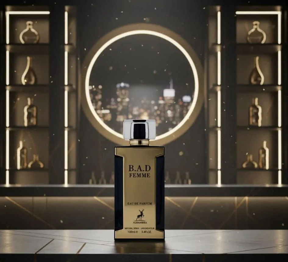 B.A.D. Femme Eau de Parfum Spray 100ml (3.4 oz) by Maison Alhambra