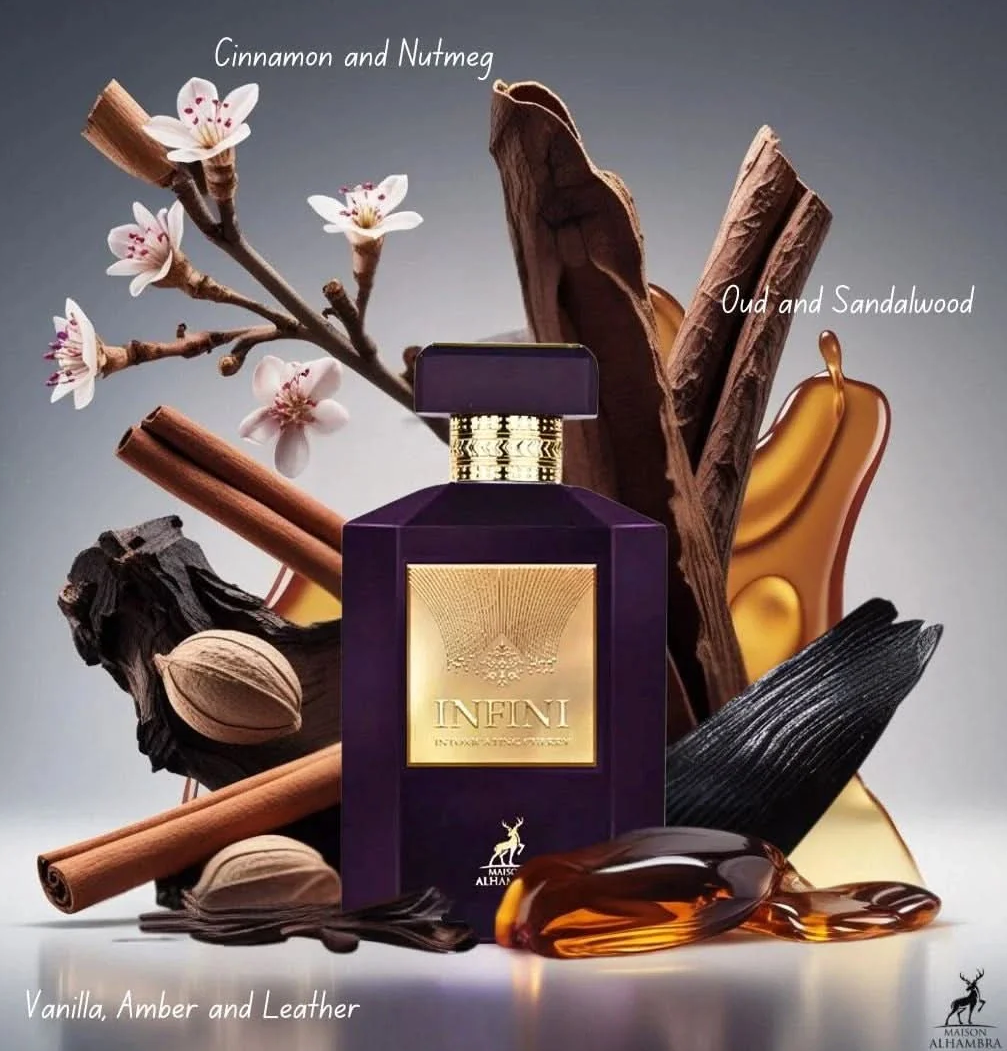 Infini Intoxicating Cherry Eau de Parfum Spray 100ml (3.4 oz) by Maison Alhambra