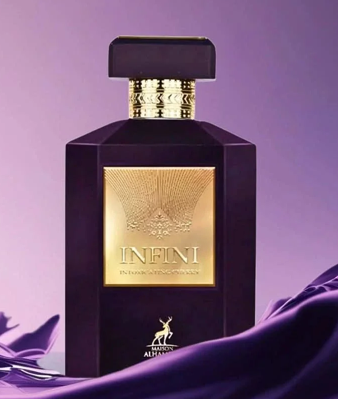 Infini Intoxicating Cherry Eau de Parfum Spray 100ml (3.4 oz) by Maison Alhambra