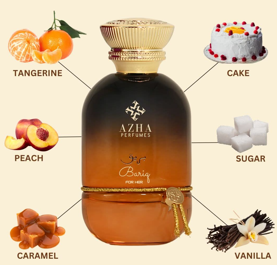 Bariq for Her Eau de Parfum Spray 100ml (3.4 oz) by Azha