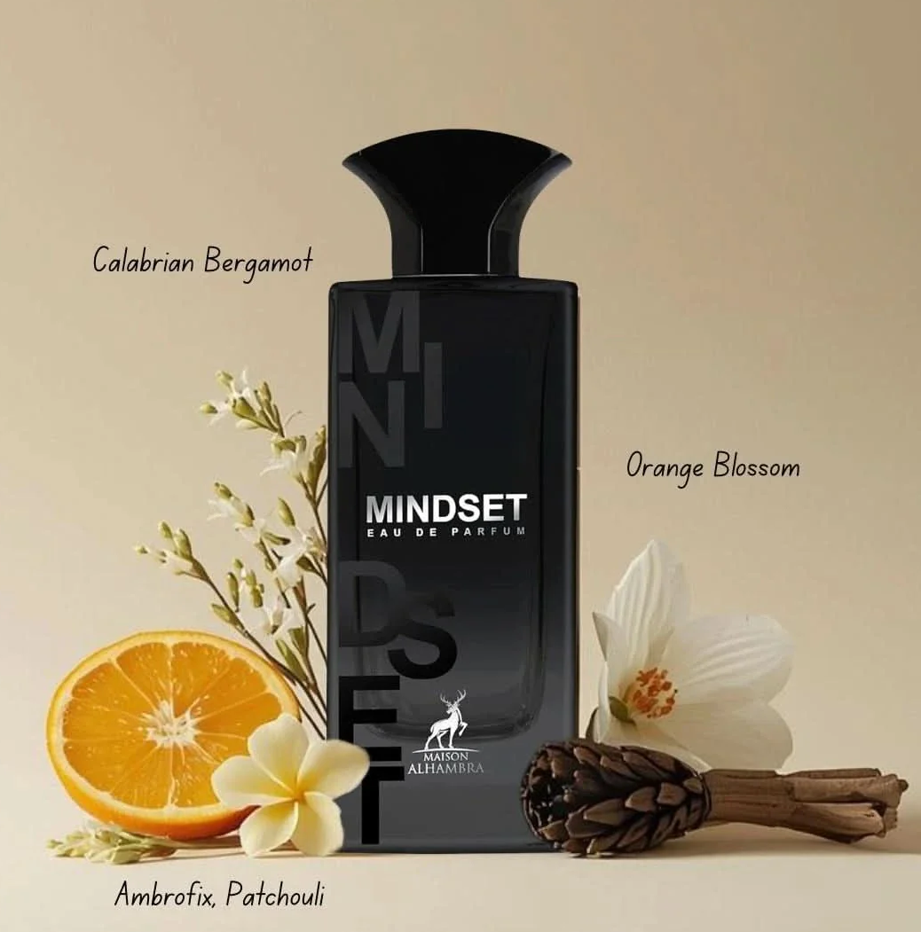 Mindset Eau de Parfum Spray 100ml (3.4 oz) by Maison Alhambra