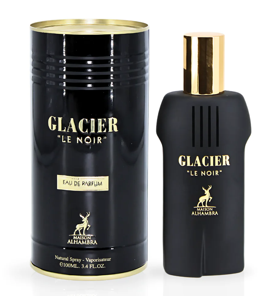 Glacier Le Noir Eau de Parfum Spray 100ml (3.4 oz) by Maison Alhambra