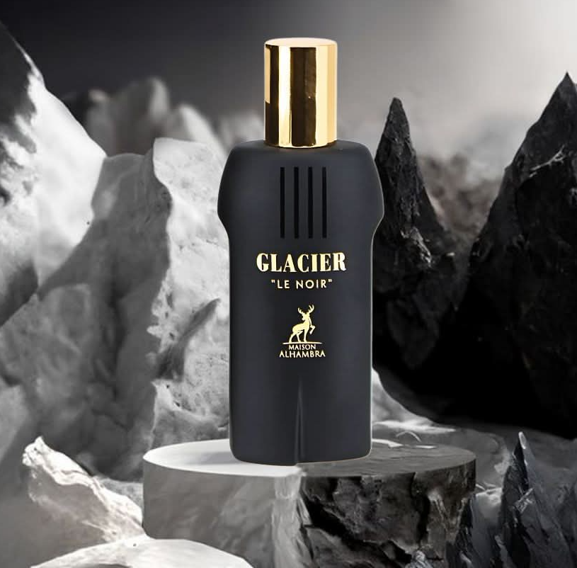 Glacier Le Noir Eau de Parfum Spray 100ml (3.4 oz) by Maison Alhambra