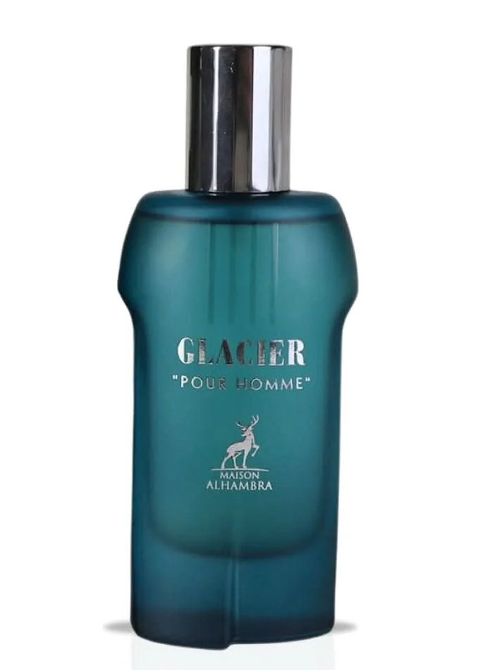 Glacier Pour Homme Eau de Parfum Spray 100ml (3.4 oz) by Maison Alhambra
