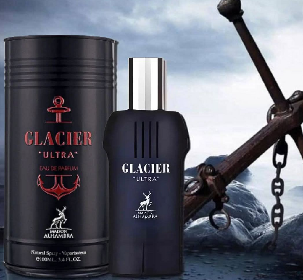 Glacier Ultra Eau de Parfum Spray 100ml (3.4 oz) by Maison Alhambra