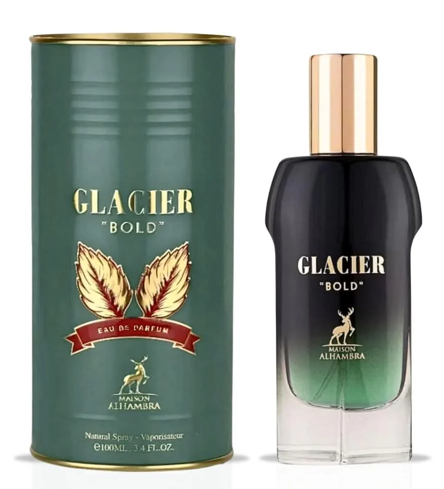 Glacier Bold Eau de Parfum Spray 100ml (3.4 oz) by Maison Alhambra