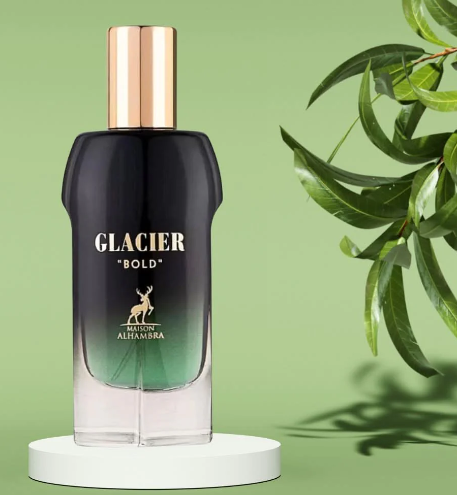 Glacier Bold Eau de Parfum Spray 100ml (3.4 oz) by Maison Alhambra