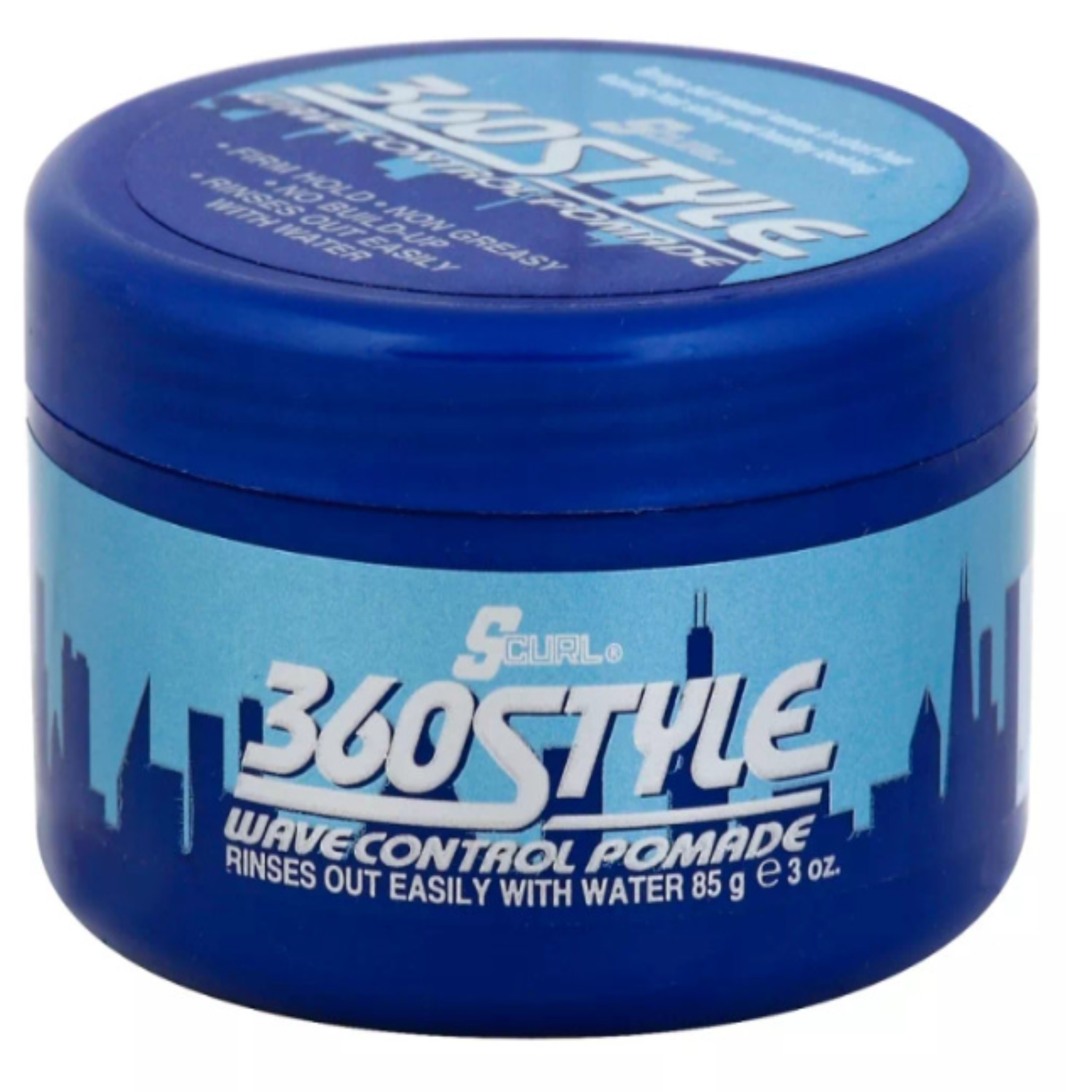 Lusters Scurl 360 Style Wave Control Pomade (3 oz)