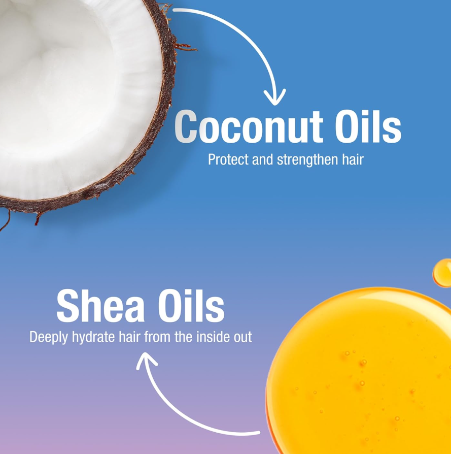 Lottabody Moisturize Me Curl and Style Milk with Coconut & Shea Oils, Lightweight Moisture-Rich Curl-Defining & Frizz-Control Styling Milk for Natural Curly, Coily & Relaxed Hair, 8 oz