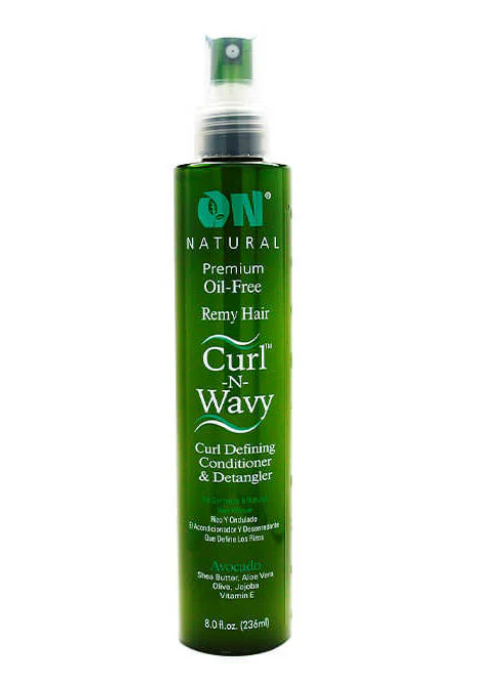 Organic Natural Curl N Wavy Curl Defining Conditioner and Detangler Avocado 8 oz