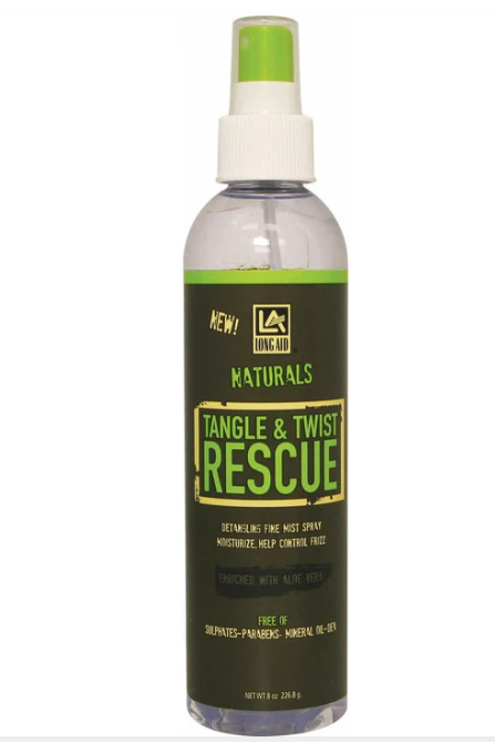 Long Aid Naturals Tangle & Twist Rescue Mist Spray* 8 oz