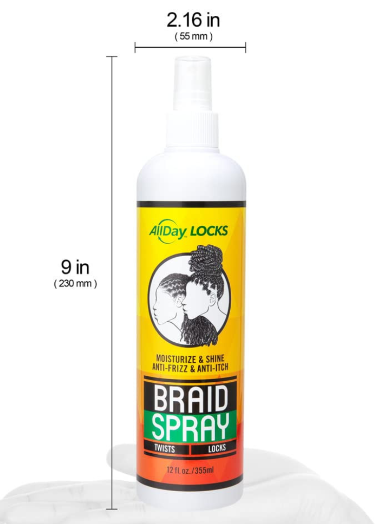 AllDay Locks Braid Spray (12 oz)