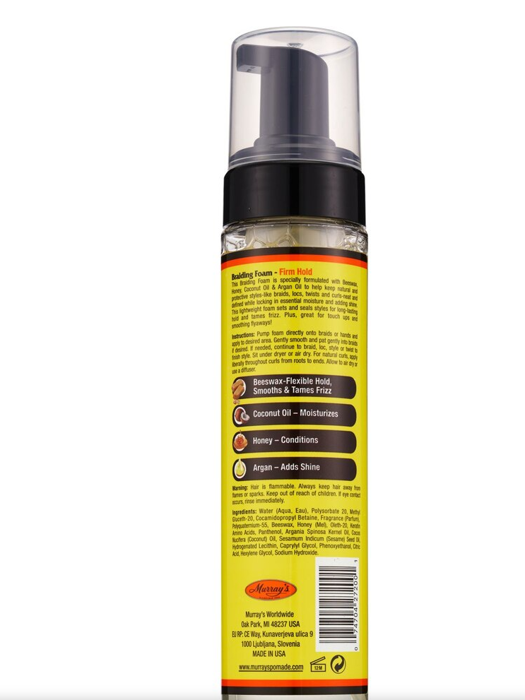 Murray's Beeswax Braiding Foam, 8.5 OZ