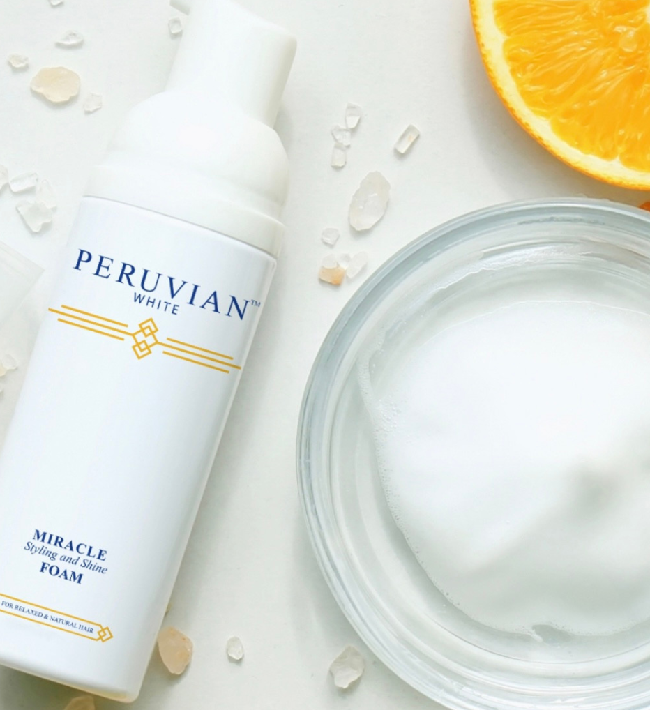 Peruvian White Miracle Styling & Shine Foam