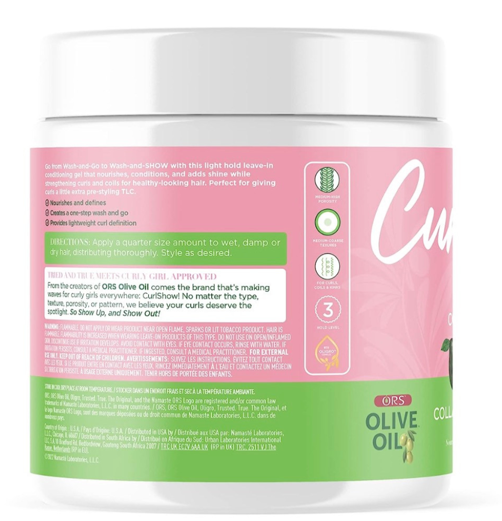 ORS Olive Oil Curlshow Leave-In Conditioner Gel 16oz