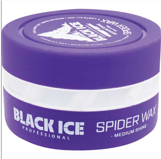 BLACK ICE - Styling Wax Spider Wax PURPLE