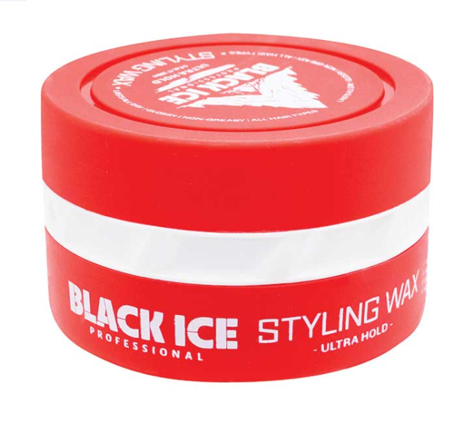 BLACK ICE - Styling Wax Ultra Hold RED