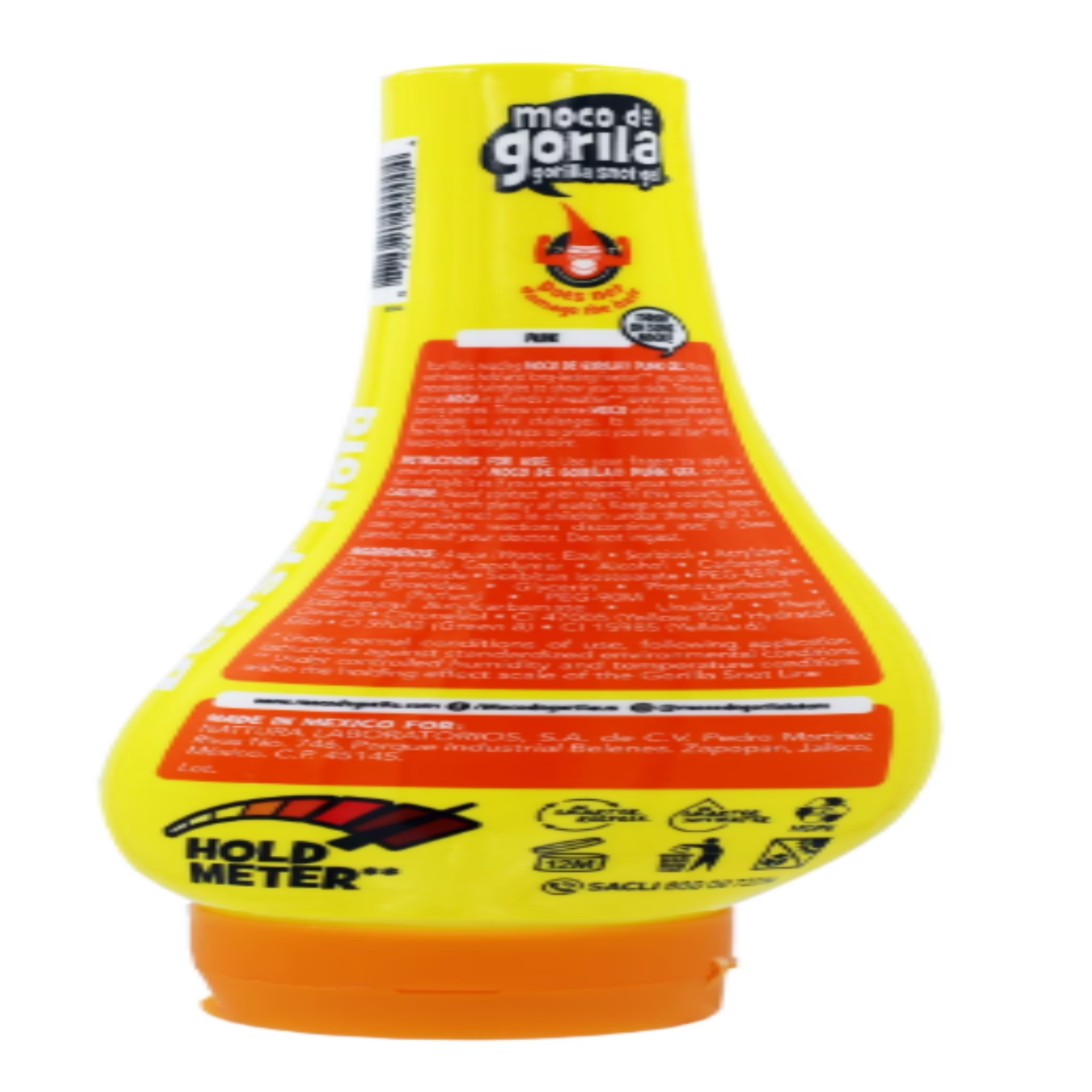 Moco de Gorila Snot Punk Hair Gel, 11.9 oz, Shine Enhancing, Unisex Styling