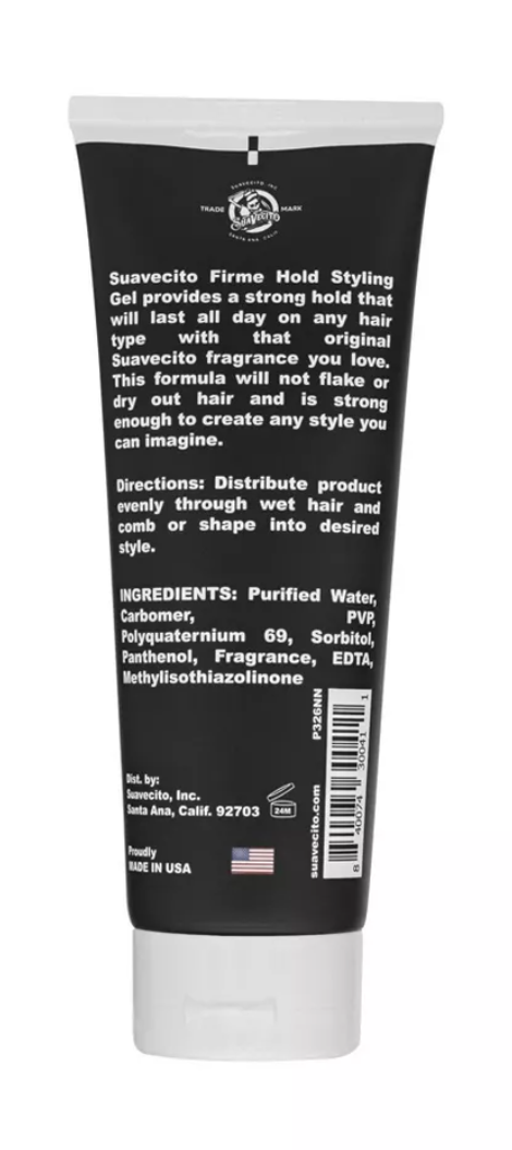 Suavecito Firm Hold Styling Gel - 8 fl oz: For All Hair Types, Daily Use